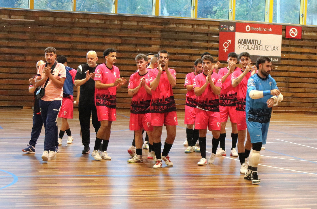 Gran estreno liguero del CD Otxartabe con victoria ante el Juventud del Círculo Católico (6-3)